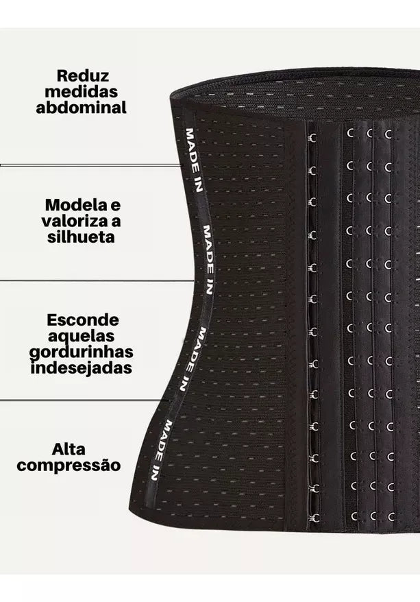 Cinta modeladora corige postura, queima gordura Fat Waist Shaper Belt