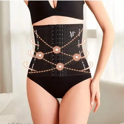 Cinta modeladora corige postura, queima gordura Fat Waist Shaper Belt