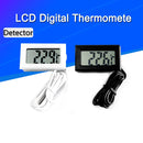 Termômetro digital lcd para temperatura do freezer ou outros-50 ~ 110 graus geladeira termômetro e sonda à prova d'água ao ar livre