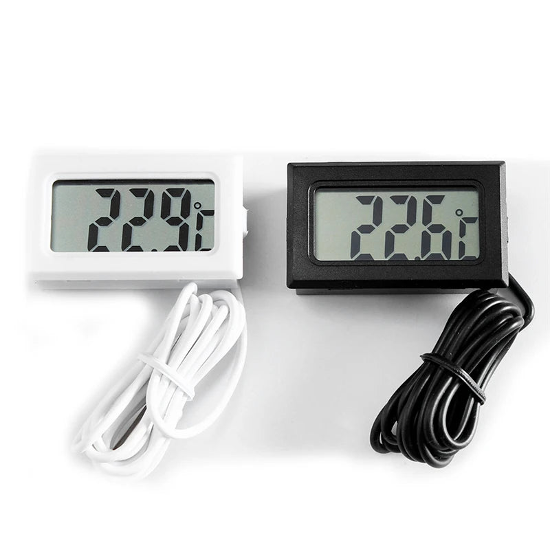 Termômetro digital lcd para temperatura do freezer ou outros-50 ~ 110 graus geladeira termômetro e sonda à prova d'água ao ar livre