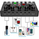 Kit Profissional V8S - Sound Card Mixer BM800 Lives Podcast