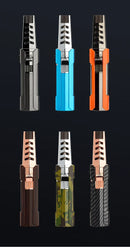 Acendedor Maçarico Recarregável com chama de alta propulsão