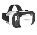 Óculos de realidade virtual VR SHINECON com campo de visão de 85 graus, compatível com óculos de realidade virtual leves de 4,7 a 6 polegadas para crianças