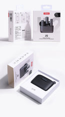 Ulanzi One-to-Two Radio Wireless Microphone Mobile Phone Recording Vlog Excellent Basket J12 Little Bee Collar Microphone