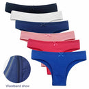 Kit 5 Calcinhas Algodão Femininas - Confortáveis M-XL