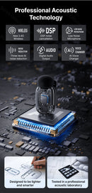 Microfone Lapela Boya Sem Fio - iPhone iPad Android Tipo-C