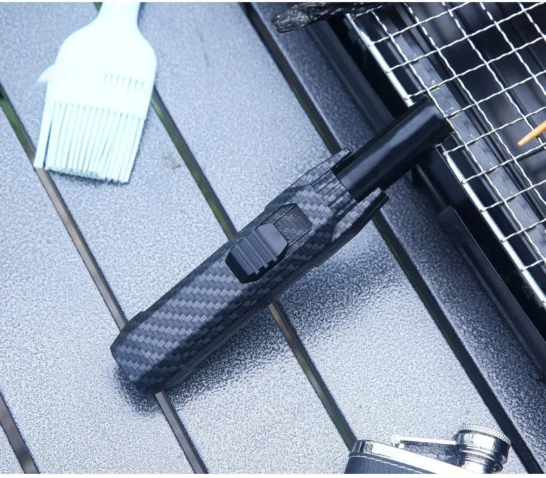 Acendedor Maçarico Recarregável com chama de alta propulsão