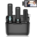 Microfone Lapela Sem Fio - Plug Play iPhone Android Tipo-C