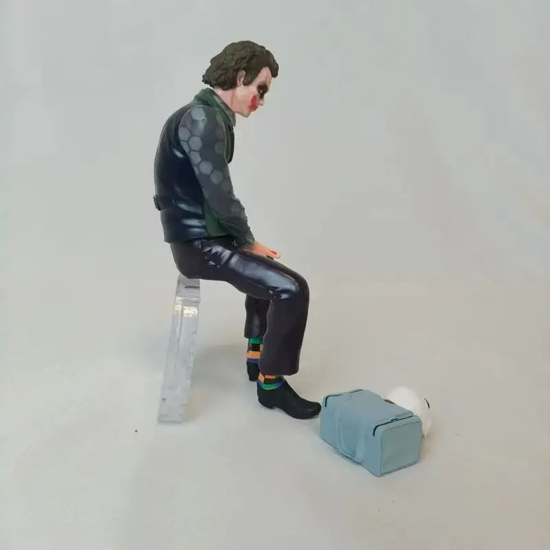 Boneco Colringa 16cm postura sentada para carro, decoração, colecionável