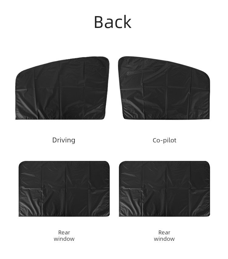 Auto Cortina Sunshade Magnetica para carro Protetor solar