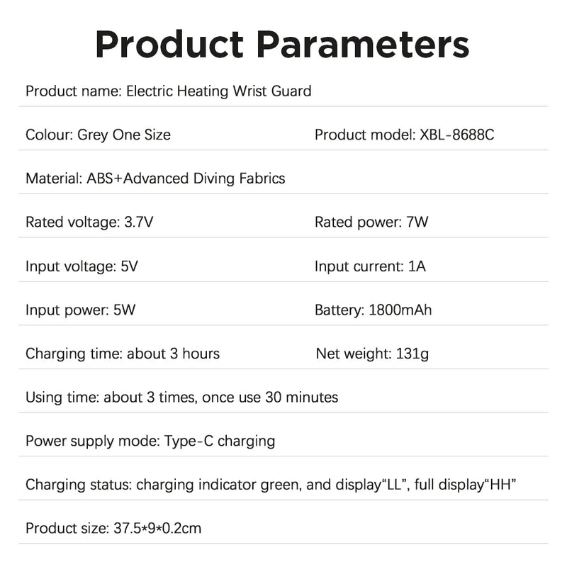 Aquecimento elétrico massageador de pulso compressa quente vibração pulso/chapéu mão guarda almofada aquecimento pulseira recarregável