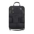 Porta Objetos -Organizador de banco traseiro de carro com suporte de mesa, 9 bolsos de armazenamento, protetores de encosto, tapetes de chute para crianças, acessórios de viagem
