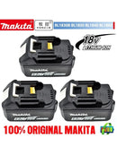 Bateria e carregador para chave de fenda Makita BL1860, BL1850B, BL1850, BL1840 e BL1830, baterias de reposição de 18 V para ferramentas elétricas. 2025
