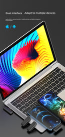 Ulanzi One-to-Two Radio Wireless Microphone Mobile Phone Recording Vlog Excellent Basket J12 Little Bee Collar Microphone