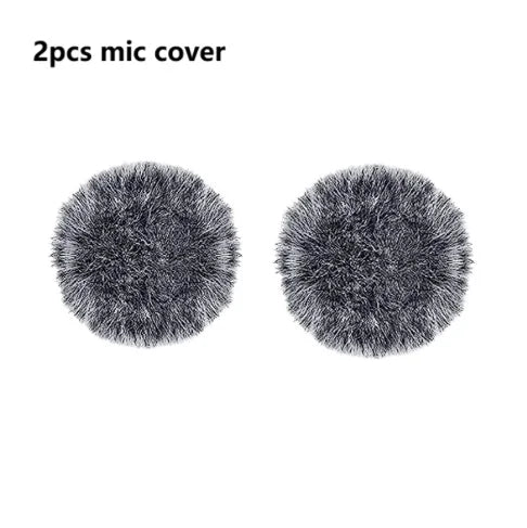 Microfone Lapela 2.4G Sem Fio - À Prova de Vento iPhone Android