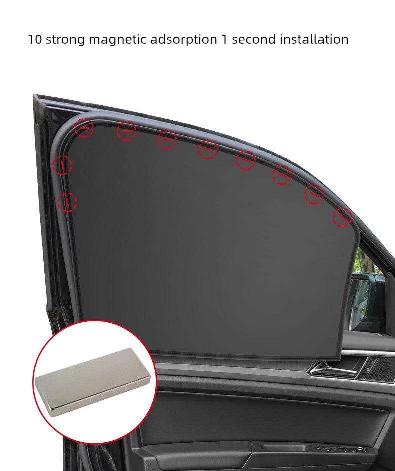Auto Cortina Sunshade Magnetica para carro Protetor solar