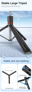 Selfie Stick F15 Bluetooth 68cm - Controle Remoto MENOR PREÇO!