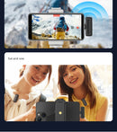 Ulanzi One-to-Two Radio Wireless Microphone Mobile Phone Recording Vlog Excellent Basket J12 Little Bee Collar Microphone