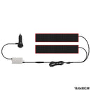 Carro caminhão pára-brisa olhos do diabo led matriz pixel painel tela macia luz animação display 12v 24v tela led luz