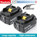 Bateria e carregador para chave de fenda Makita BL1860, BL1850B, BL1850, BL1840 e BL1830, baterias de reposição de 18 V para ferramentas elétricas. 2025