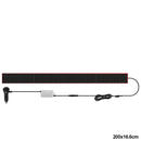 Carro caminhão pára-brisa olhos do diabo led matriz pixel painel tela macia luz animação display 12v 24v tela led luz