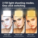 Tripé Selfie Stick com Luz LED e Bluetooth - Suporte Celular Portátil