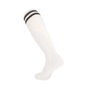 Thickened Anti-Slip Professional Soccer Football Socks for Men Long Sleeve Kids Over Knee Student Striped Sports