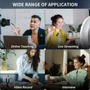 Microfone Lapela 2.4G Sem Fio - À Prova de Vento iPhone Android