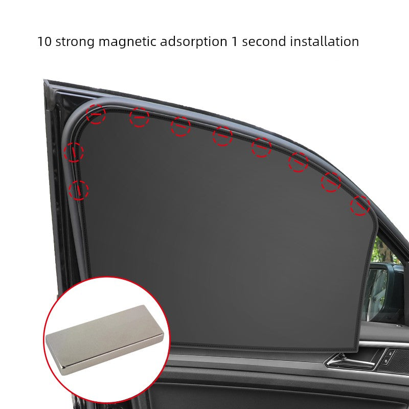 Auto Cortina Sunshade Magnetica para carro Protetor solar