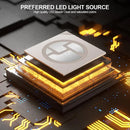 Carro caminhão pára-brisa olhos do diabo led matriz pixel painel tela macia luz animação display 12v 24v tela led luz