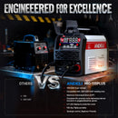 110V 220V MIG Welder 3 In 1 Flux Core Lift Tig Stick Gasless Welding Machine Synergy 2T 4T Full Kit Bonus Helmet Gloves