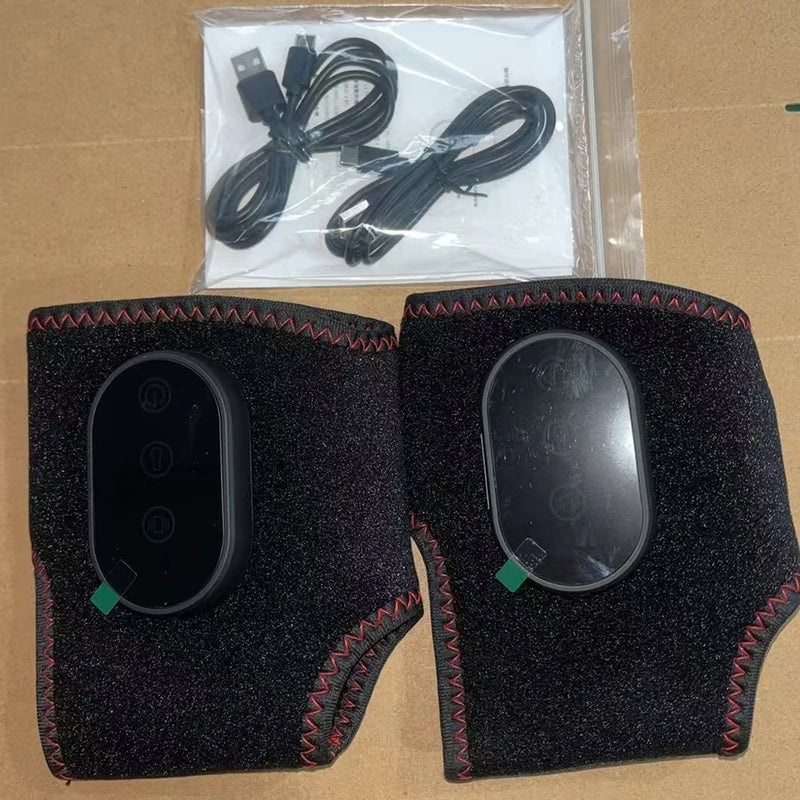 Massageador de tornozelo recarregável, fácil de operar, conveniente de usar, cronometragem inteligente, detecção de temperatura de vibração, dando presentes