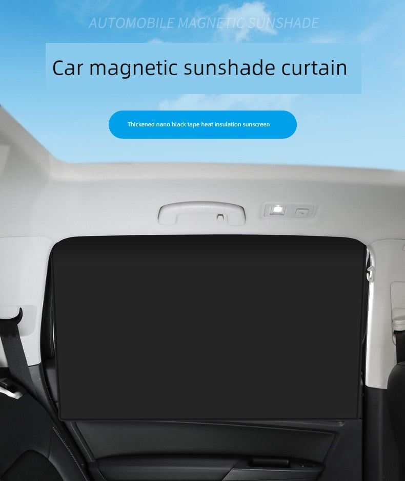 Auto Cortina Sunshade Magnetica para carro Protetor solar