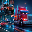 LED DIY Matrix Pixel Panel Led Display 1/2PCS Truck Eye Car Sign Animation Bluetooth App Control Programmable Flexible Screen