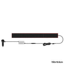 Carro caminhão pára-brisa olhos do diabo led matriz pixel painel tela macia luz animação display 12v 24v tela led luz