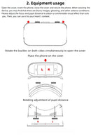 3D VR Glasses Headset Head-Mounted Adjustable VR For 4.7-6.1 Inches Android Smart Phones Virtual Reality Movie Game Helmet