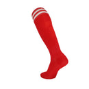 Thickened Anti-Slip Professional Soccer Football Socks for Men Long Sleeve Kids Over Knee Student Striped Sports
