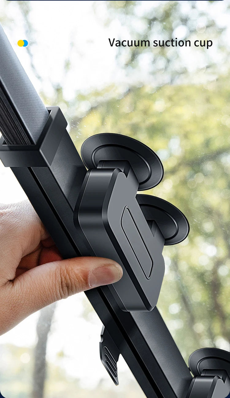 Cortina para-sol protetor de painel fixo no para-brisa do carro, conjunto retrátil sanfonado, película reflexiva UV,  automotivo