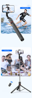 Selfie Stick F15 Bluetooth 68cm - Controle Remoto MENOR PREÇO!