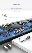 Zuidid gravador de condução carro dvr espelho retrovisor lente dupla gravador carro 1080p ips câmera dianteira e traseira registrador caixa preta novo