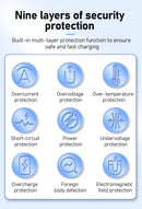 Carregador 3 em 1 Wireless portátil, dobrável para celulares, fone de iouvido e smartwatch - muito útil