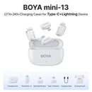 Microfone Lapela Boya Sem Fio - iPhone iPad Android Tipo-C