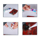 Silicone Industrial Adhesive 45g K-704 705 704B RTV Kafuter Silicone Rubber black White Transparent Glue diy panel glue