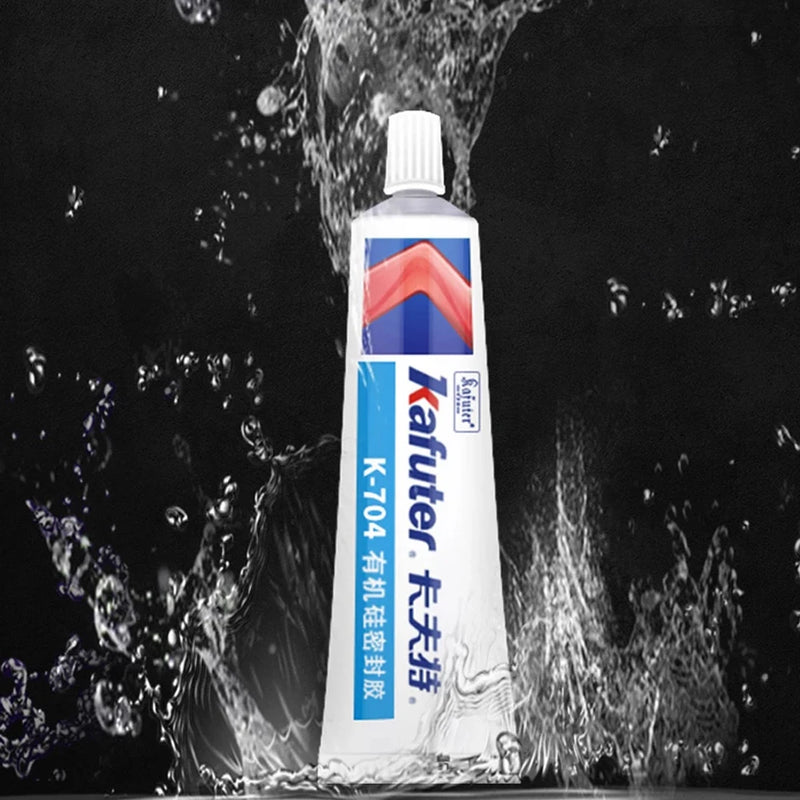 Silicone Industrial Adhesive 45g K-704 705 704B RTV Kafuter Silicone Rubber black White Transparent Glue diy panel glue