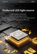 Olhos diabo Super led painel tela de luz flexível controle remoto para carro caminhão pára-brisa