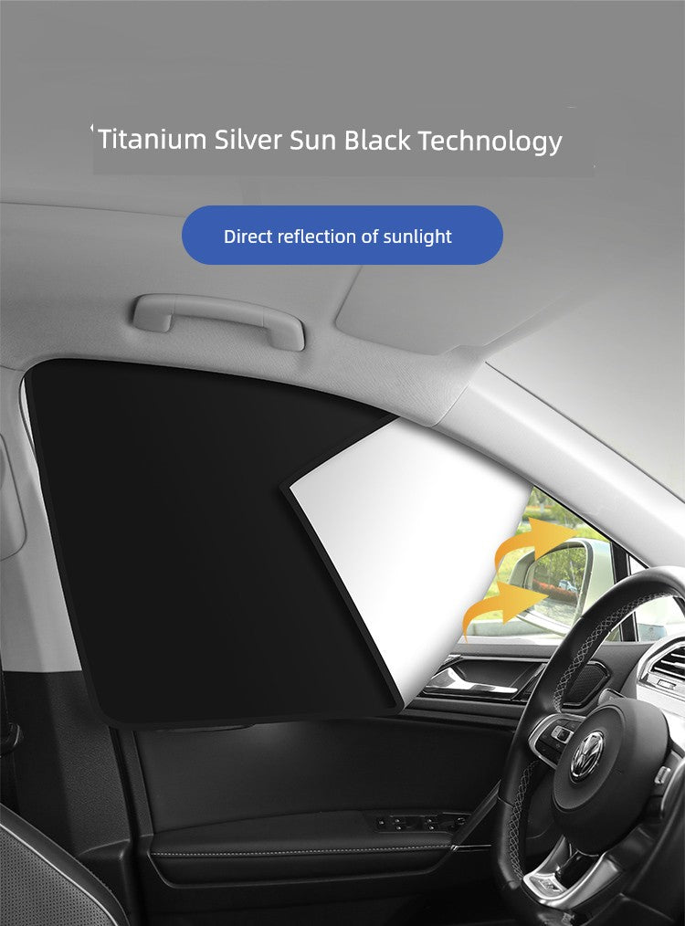 Auto Cortina Sunshade Magnetica para carro Protetor solar