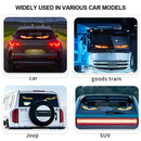 Carro caminhão pára-brisa olhos do diabo led matriz pixel painel tela macia luz animação display 12v 24v tela led luz