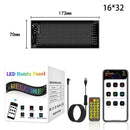 ZSQHET Car Sign Bluetooth APP LED Matrix Pixel Panel Night Light DIY Programmable Flexible LED Display For Car Store Hotel Bar