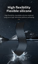 Caminhão olhos matriz pixel painel tela de exibição flexível carro graffiti rolagem texto animação loja lembrete luz grande caminhão luz