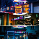 LED DIY Matrix Pixel Panel Led Display 1/2PCS Truck Eye Car Sign Animation Bluetooth App Control Programmable Flexible Screen